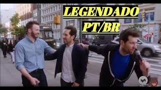 Billy on the street com Chris Evans feat Paul Rudd legendado pt br