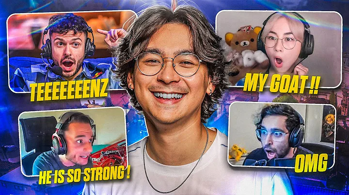 10 MINUTES OF STREAMERS SHOCKED BY TENZ BEST MOMENTS