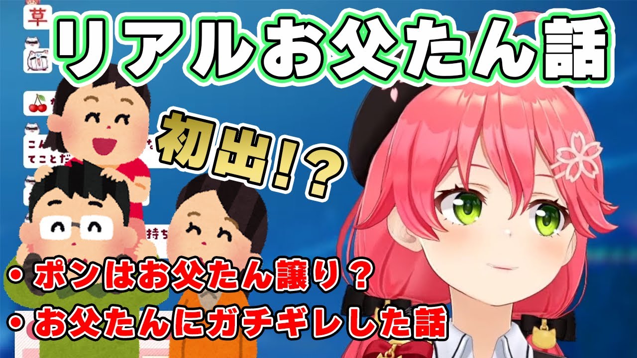 Actually, this is the first time!? Sakura Miko talks about her
