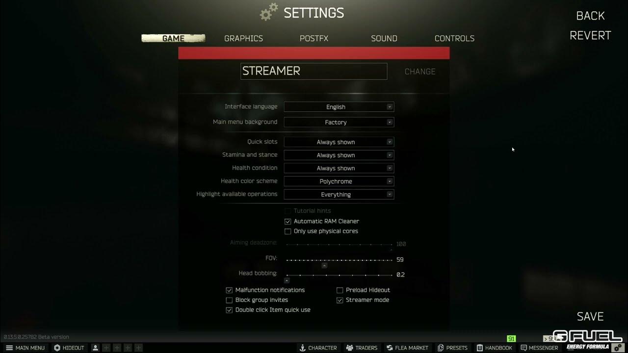 【必見】LVNDMARKの最新ゲーム内設定【タルコフ/EFT/Escape from tarkov】 YouTube