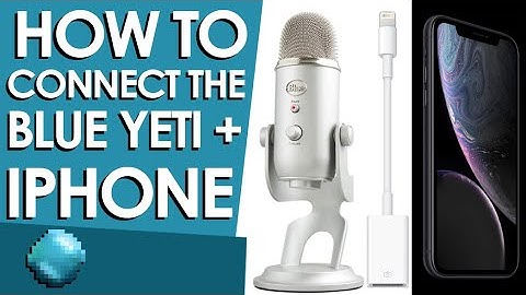 How to connect a Blue Yeti USB Microphone to an iPhone, iPad or iPod