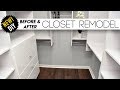 CLOSET Remodel // Surprising The Parents With A New Closet // Small closet Ideas