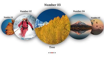 How to Create a Round Shape Carousel Effect  in PowerPoint #slideegg