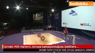 Şırnaklı Milli Halterci, Avrupa Şampiyonluğunu Şehitlere Armağan Etti