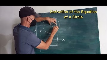 Derivation of the Equation of the Circle (Standard Form)