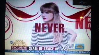 Preview of &#39;State of Grace&#39; by Taylor Swift on GMA