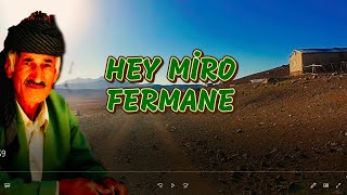 Hey Miro Fermane - Kürtçe Dengbeji Duygulu Uzun Hava Resimi