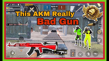 This AKM Really Bad Gun ☠️ Pubg mobile SAMSUNG,A3,A5,A6,A7,J2,J5,J7,S5,S6,S7,A10,A20,A30,A50,A70