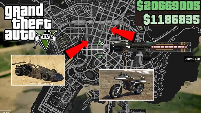 LOCATION OF ALL RARE AND SECRET WEAPONS IN GTA 5 