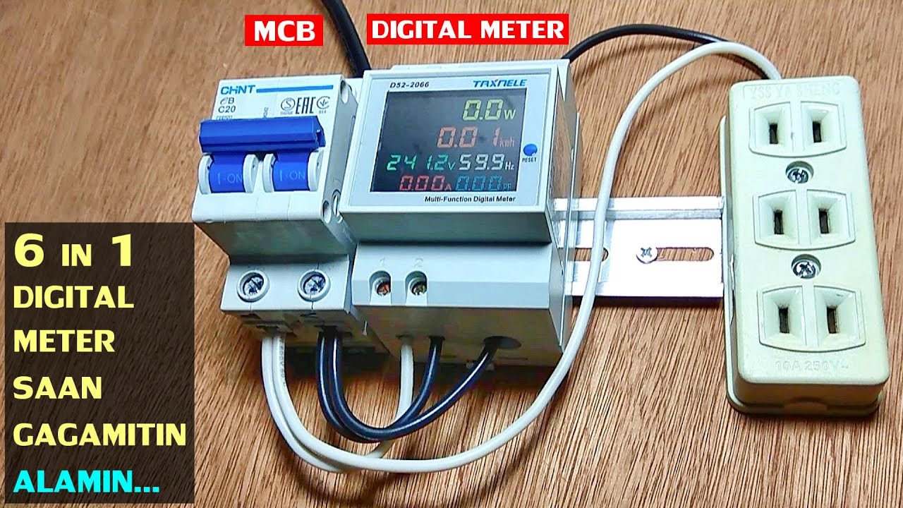 PAANO GAMITIN ANG 6 IN 1 MULTIFUNCTION DIGITAL METER YouTube