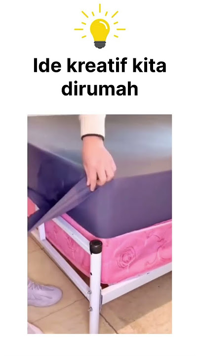 Cara Merapikan Sprei dengan Cepat & Rapi Seperti di Hotel #diy #diycrafts #diyprojects #kreatif #ide