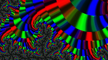 Mandelbrot over Julia z=z^2+c Fractal Zoom (4K)