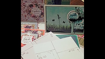 A4 One Sheet Wonder OSW - Unique technique for card making