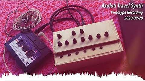 Axoloti Core DIY Travel Synth // Ambient Noise Music #TTNM