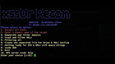 xss0rRecon - the best Recon tool for finding XSS vulnerabilities