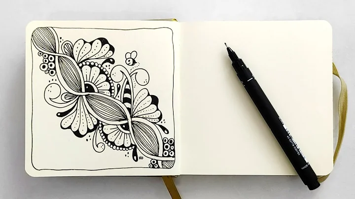 Get Started with Zentangle in Just 10 Minutes: Quick & Easy Doodle Art
