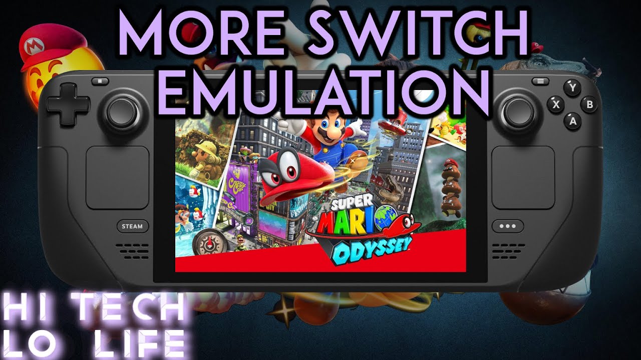 How to set up Switch emulator on the Steam Deck