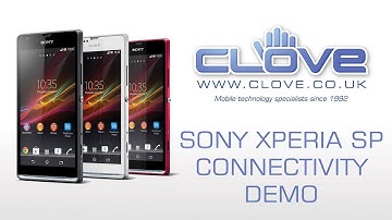 Sony Xperia SP Connectivity Demo