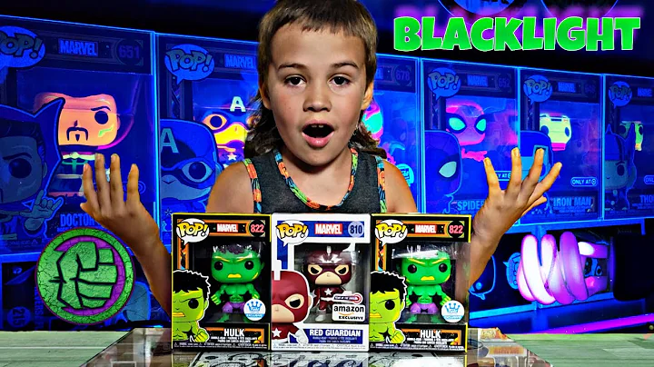 Funko Shop Exclusive Blacklight Hulk Unboxing!!!