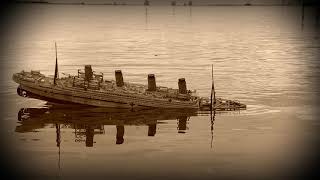 Building and Sinking model 1/570 HMHS Britannic