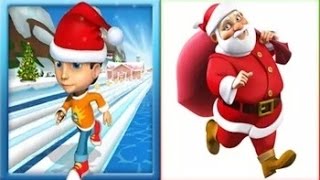 3D Ice Run   Christmas vs Run Santa Run screenshot 5