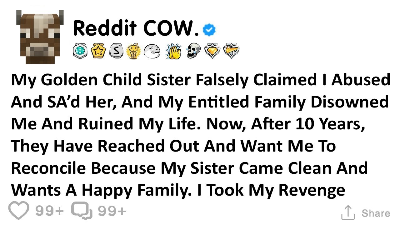 Моя любимая сестра, моя «золотая дочка», ложно заявила, что я издевалась над ней и подвергала её ...