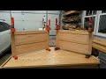Making mission style cabinet doors for builtin bar cabinetry