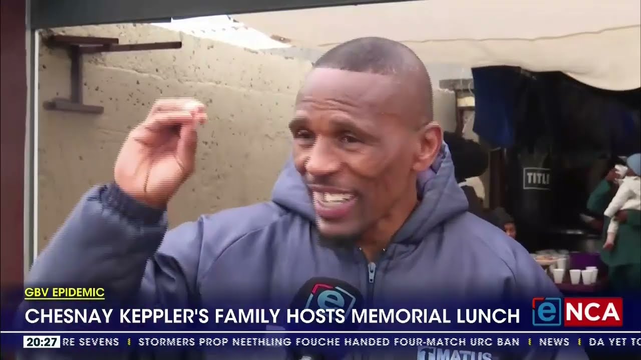 GBV Epidemic | Chesnay Keppler's family hosts memorial lunch