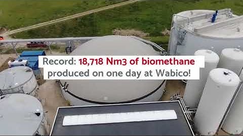 Record Biomethane Output at Biogas Plant Wabico, Waalwijk