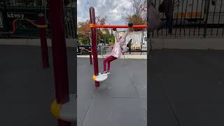 Monkeybars challenge 2 laps in 13secs #monkeybar #monkeybars #kidschallenge_kidsshow