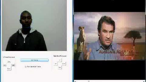 Gesture Recognition system to control VLC media Player