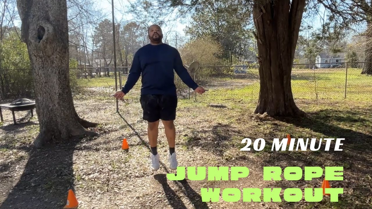 20 Minute Jump Rope Workout for Fat Burn! 🔥 #jumpropeworkout #fullbodyworkout