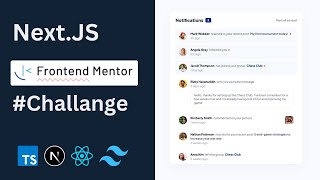 Frontend Challenge: Level Up with Notification Page #reactjs #nextjs #tailwindcss
