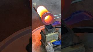 Pouring Molten Copper - Metal Casting Copper