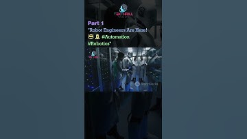 Robot Engineers Are Here! 🤖👷 #Automation #Robotics PART 1
