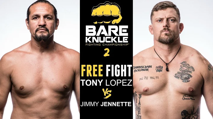 BKFC 2 FULL FIGHT: Tony Lopez vs Jimmy Jennette