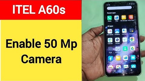 How to enable 50 Mp camera, Itel A60s me high quality photo kaise khinche
