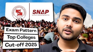SNAP Exam Paper Pattern 2025 |Cutoff For Top Colleges |  Why SNAP is the Easiest MBA Entrance Exam