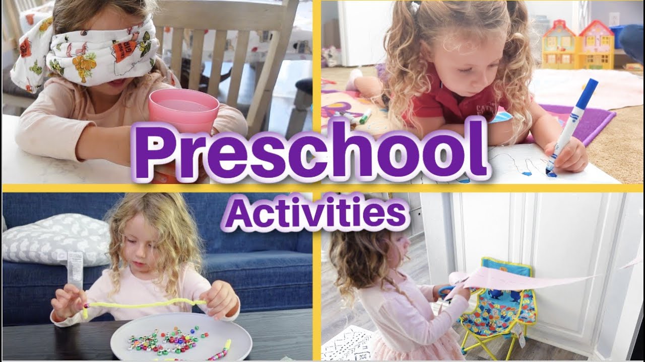 Best Preschool Activities Part 1 YouTube