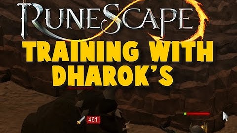 Runescape Training with Dharoks: 400K COMBAT XP PER HOUR - iAm Naveed 2015