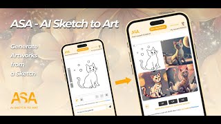 ASA - AI Sketch to Art: Introduction AI App screenshot 3