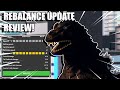 GIVING THE INCOMING REBALANCE UPDATE A REVIEW! - Kaiju Universe