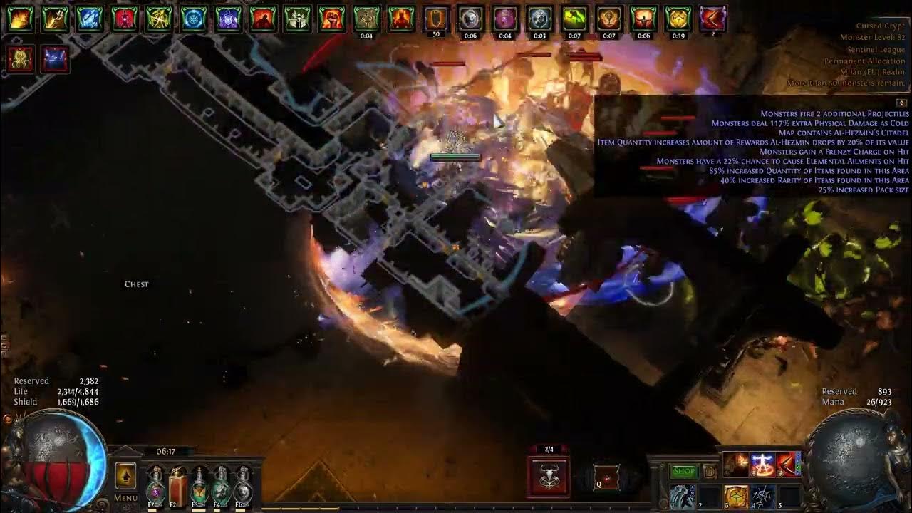 Poe 3.18 cold conversion reap inquisitor Hunter YouTube