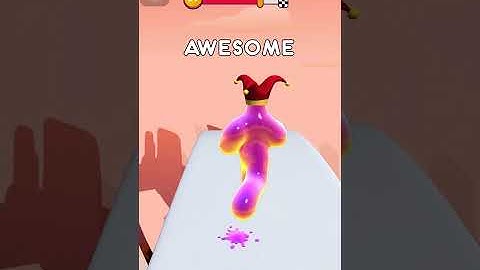Blob Runner 3D | New update new skin level 90 iOS, android #Shorts #Blobrunner3D
