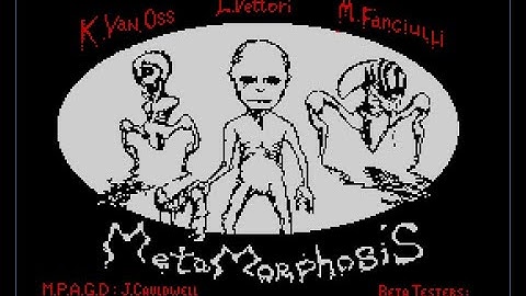MPAGD Metamorphosis Zx Spectrum demo