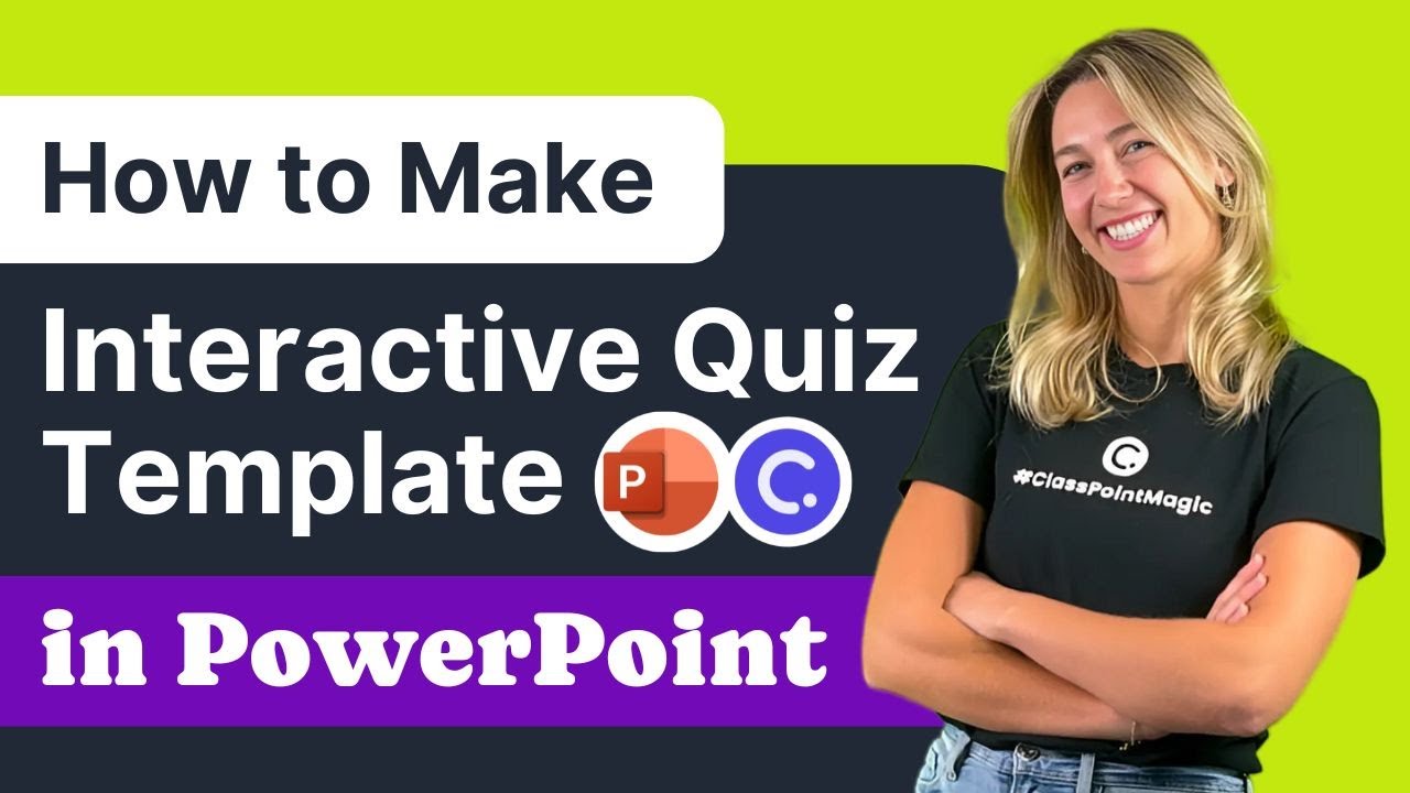 How to create an Interactive Quiz Question Template in PowerPoint