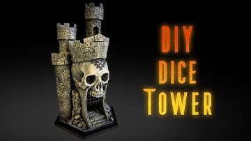 DIY DICE TOWER: Made from Cardboard