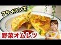 【フライパンで】超簡単！栄養満点スパニッシュオムレツ！-Egg Cooking-【友加里】