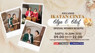 🔴 LIVE RESEPSI IKATAN CINTA OLIEF & OLGA- Sabtu,10 Juni 2023 Lp. Badminton Fasum Perum Karaba Indah