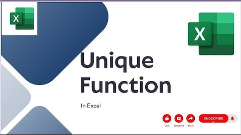 Find Unique Values in Excel with the UNIQUE Function | Easy Tutorial! 📝✨